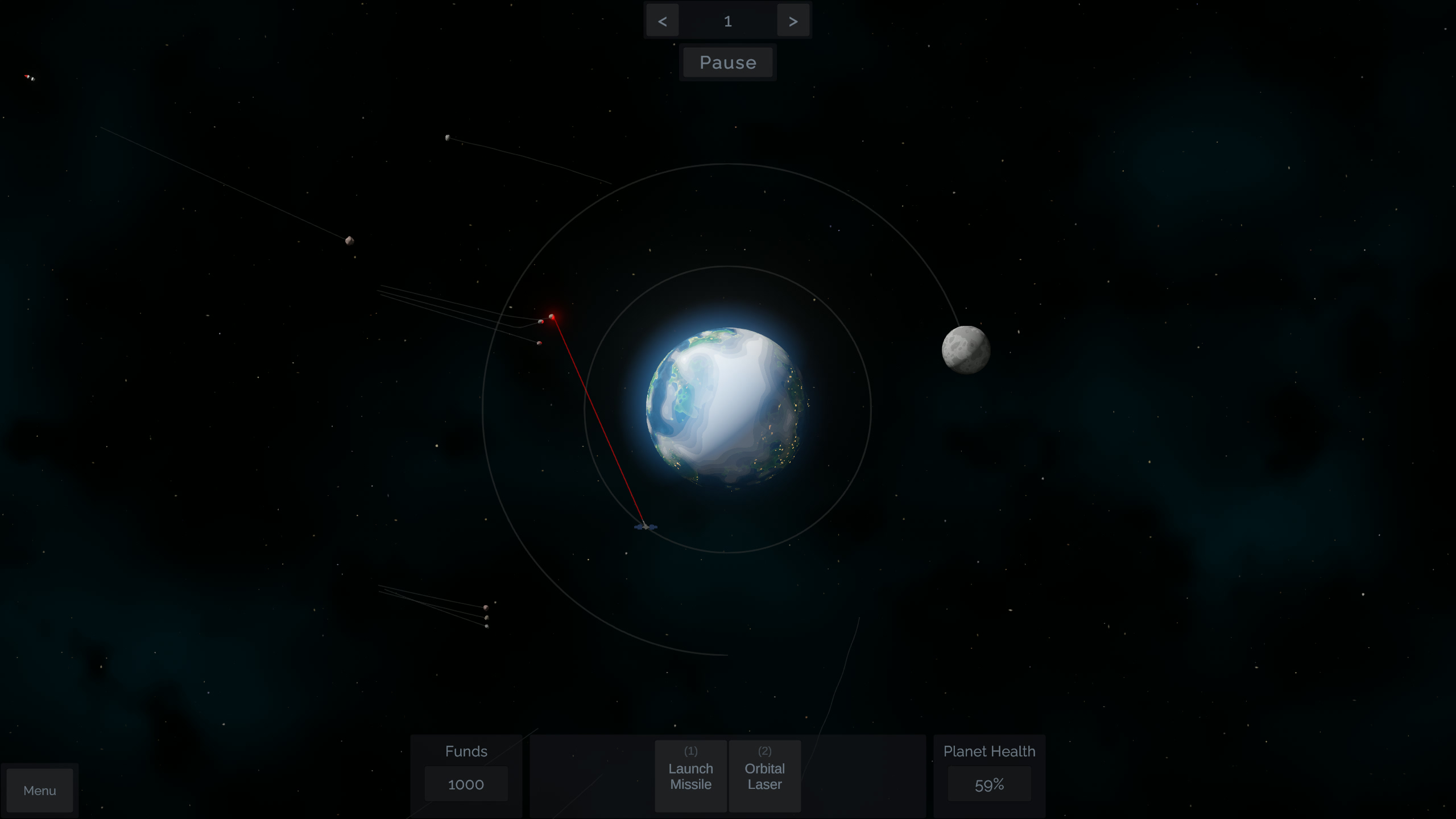 Asteroid Defence screenshot 2