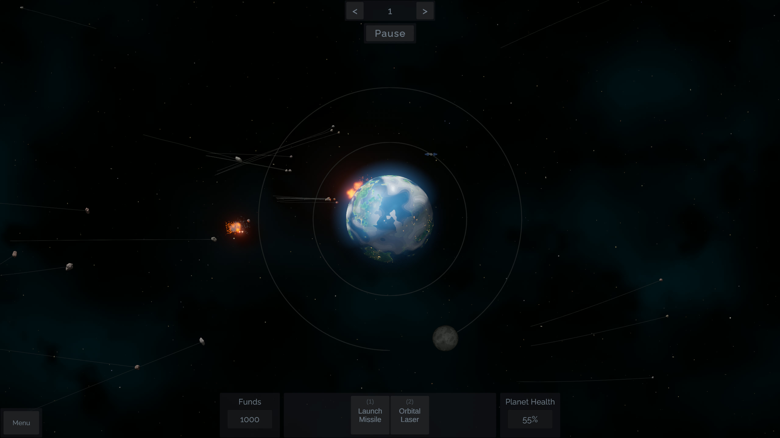 Asteroid Defence screenshot 3